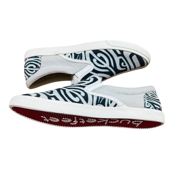 NIB Bucketfeet Tabu Slip-On Shoes Tribal Design Size 8 Canvas Casual  Womens - Picture 5 of 9